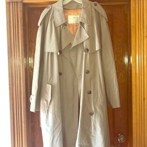 Towne from London Fog Double Breasted Trench Coat